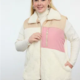 Trendyol Women Colourblocked Puffer Jacket-image-88