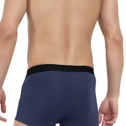 LOGGERHEAD Pack Of 2 Cotton Long Trunks LHFT004-Black-Navy image 4