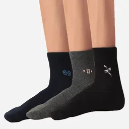 Bodycare Pack Of 3 Assorted Ankle Length Socks-13