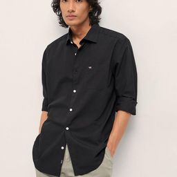 THE BEAR HOUSE Slim Fit Pure Cotton Casual Shirt-picture-17