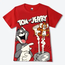 YK Warner Bros Boys Printed Applique T-shirt-picture-42