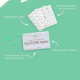 GLUTONE Hydra L-Glutathione with Setria & Ceramosides Tablets - 30 Tablets image 2