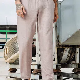 House of Koala Men Textured Trousers-picture-53