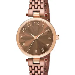Gopal Shopcart Unisex Bracelet Style Straps Analogue Watch NK 321RG Brown-52