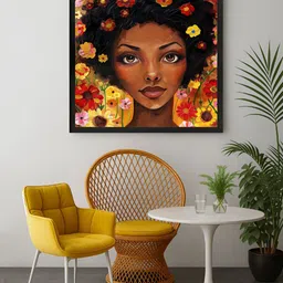999Store Yellow & Black 1 Piece Canvas Other Wall Paintings-image-91