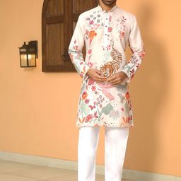 KRAFT INDIA Men Printed Kurta-46