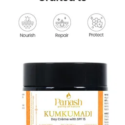 PANASH Kumkumadi Day Cream With SPF 15 With Shea & Kokum Butter-50g image 2