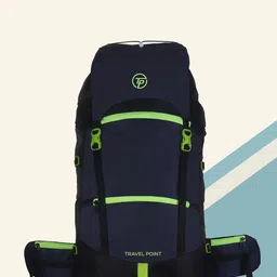 TRAVEL POINT Waterproof Trekking Bag Hikking Backpack Rucksacks-48