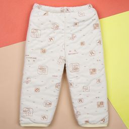 V-Mart Infant Boys Mid-Rise Printed Cotton Lounge Straight Pants-picture-19
