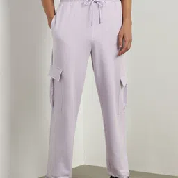 NOBERO Men Relaxed Fit Mid Rise Track Pants-image-90