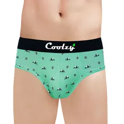 COOLZY Pack Of 2 Printed Anti Bacterial Basic BriefsPUWXPDBF2K58-S-picture-2