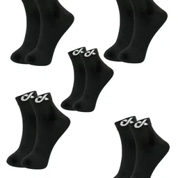 Xjarvis Pack Of 5 Ankle-Length Socks-image-43