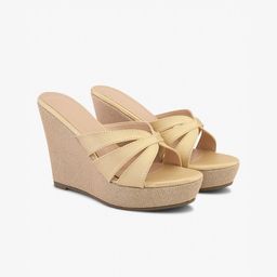 Elevato Basics Women Wedge Sandals with Western - Embellished-21