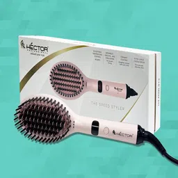 HECTOR Professional Hair Straightening Brush for Smooth Styling-image-29