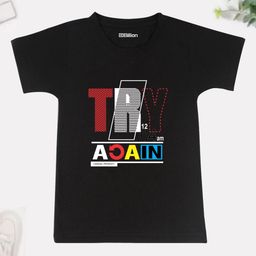 Billion Boys Printed Bio Finish Applique T-shirt-image-86