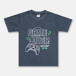 Here&Now X Game Begins Boys Set of 3 Assorted Printed T-shirts image 3