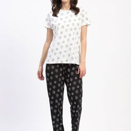 MADAME M SECRET Women Printed Night suit-image-81