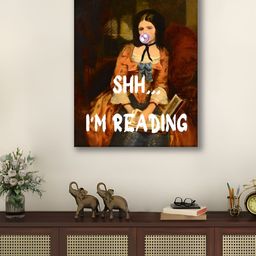 Myntra Elegant Homes Orange & White 1 Piece Canvas Other Wall Paintings-image-80