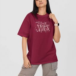 Moda Rapido Women Printed Drop-Shoulder Sleeves Pockets T-shirt-image-91