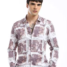 Banana Club Men All Over Printed Shirts-image-57