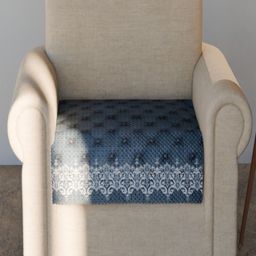 Fashion Throw Grey Printed Velvet 1 Piece Sofa Cover-image-38