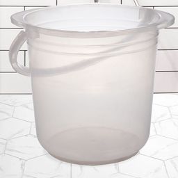 Kuber Industries Transparent Solid Plastic Bath Accessories Set-29