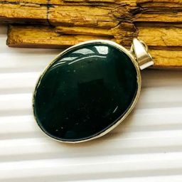 GenZcomplex Oval Shaped Sulemani Hakik Pendant-17