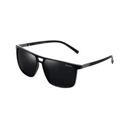 GREY JACK Unisex Oversized Sunglasses with Polarised Lens 2202 C1-Black-40