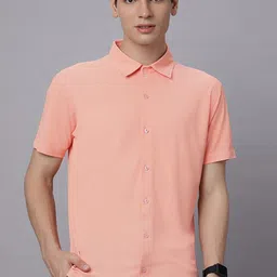 Wear Your Opinion 6x Smart Tech Relaxed Spread Collar Wrinkle Free Knitted Formal Shirt-image-52