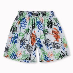 Gini and Jony Boys Typography Printed Regular Shorts-14