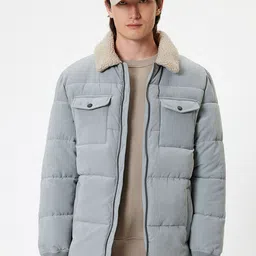 Koton Men Colourblocked Padded Jacket-16