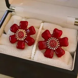 SZN Floral Studs Earrings-38