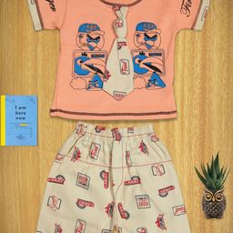 Epochlite Unisex Kids Printed T-shirt with Shorts-image-21