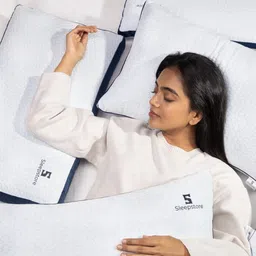 Sleepstore Unisex Fibre Filled Polyester Ultra Soft Sleep Pillow - Pack Of 1-56