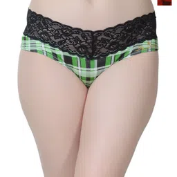 Da Intimo Pack Of 2 Printed Low-Rise Bikini Briefs DIU-5859_GRN_RD-image-58