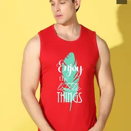 WOOSTRO Pack Of 2 Printed Combed Cotton GymInnerwear VWS26(ENJOY RED)(98 OLIVE)-image-83