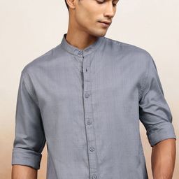 HIGHLANDER Men Opaque Striped Casual Shirt-image-84