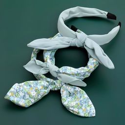 Yellow Bee Girls Pack of 3 Printed Hairband-image-34