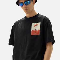 BOLLYWOO.OOO Unisex Typography Drop-Shoulder Sleeves Bio Finish Pockets T-shirt-picture-12