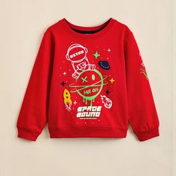 Hopscotch Boys Printed Cotton Sweatshirt-picture-42