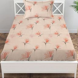 IVAZA Unisex Peach Bedsheets-image-75