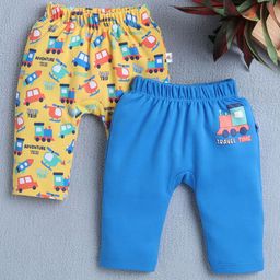 BUMZEE Boys Pack Of 2 Cotton Ankle Length Leggings-29