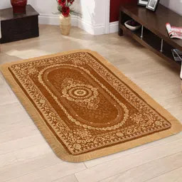 SAWNA HOMES Camel Brown Geometric Anti-Skid Other Carpet-picture-47