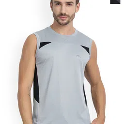 FTX Pack Of 2 Colourblocked Gym Vests 709-1_709-12-S-image-68