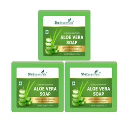 She Essentials Set Of 3 Natural Aloe Vera Soap - 125 g Each-28
