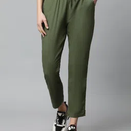 Global Republic Cotton High Rise Trousers-image-56