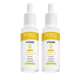 PORES Be Pure Set Of 2 Vitamin C Serum With Ethyl Ascorbic & Hyaluronic Acid-30ml Each-33