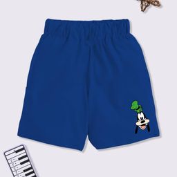 YK Disney Boys Goofy Printed Cotton Shorts-picture-5