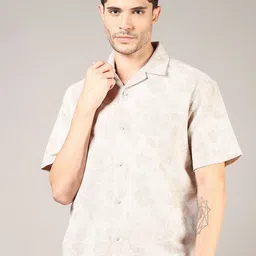 V-Mart Men Floral Opaque Casual Shirt-image-31