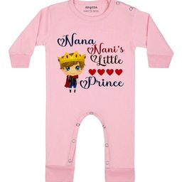 Arvesa Nana Nani Little Prince Printed Bodysuit-image-14